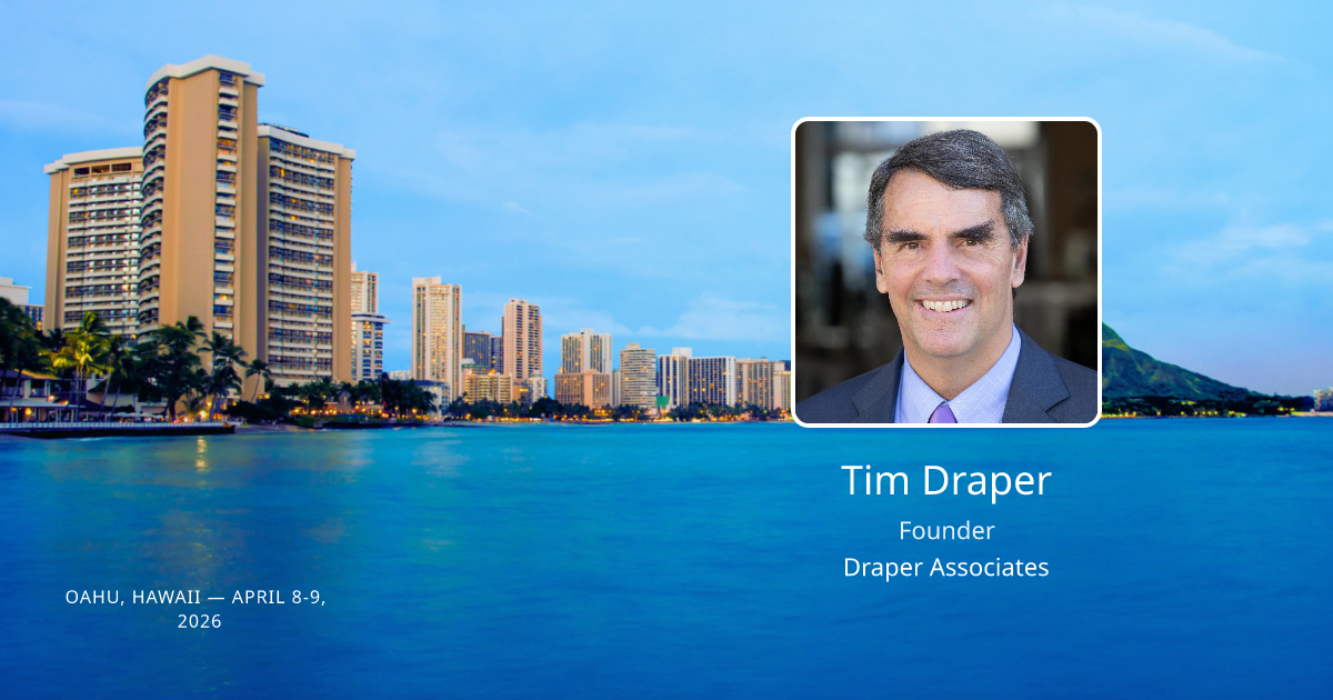 Tim Draper | East Meets West 2026